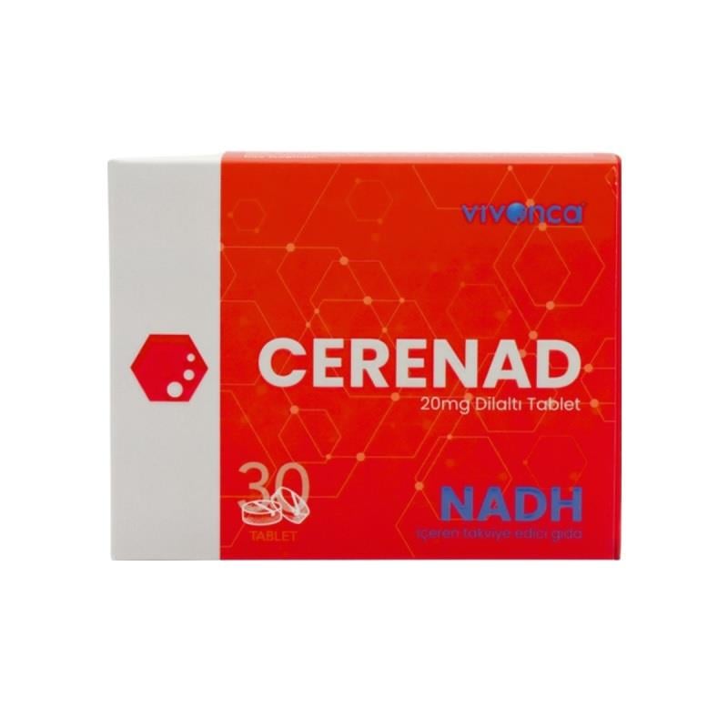 Cerenad NADH 20 mg 30 Dilaltı Tablet