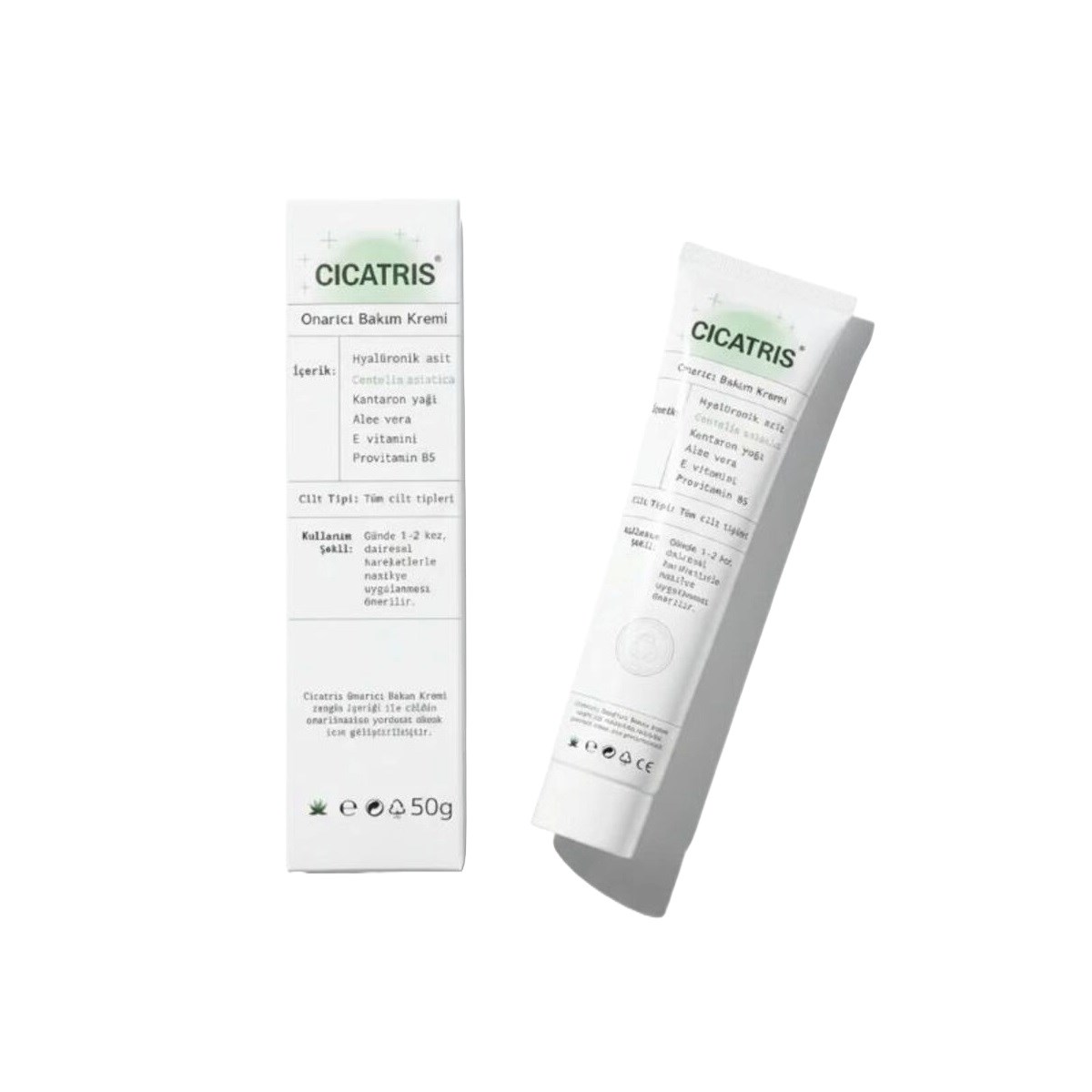 Cicatris Onarıcı Bakım Kremi 50 g