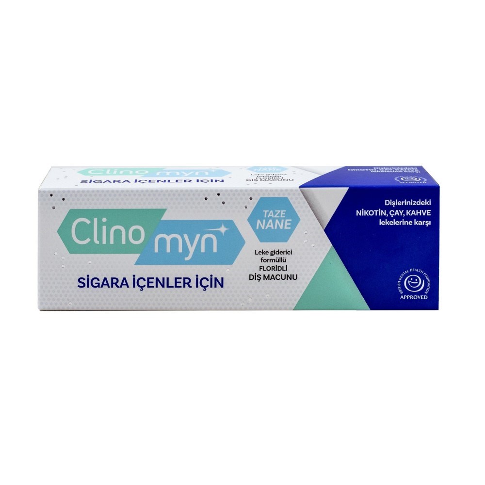 Clinomyn Sigara İçenler İçin Diş Macunu