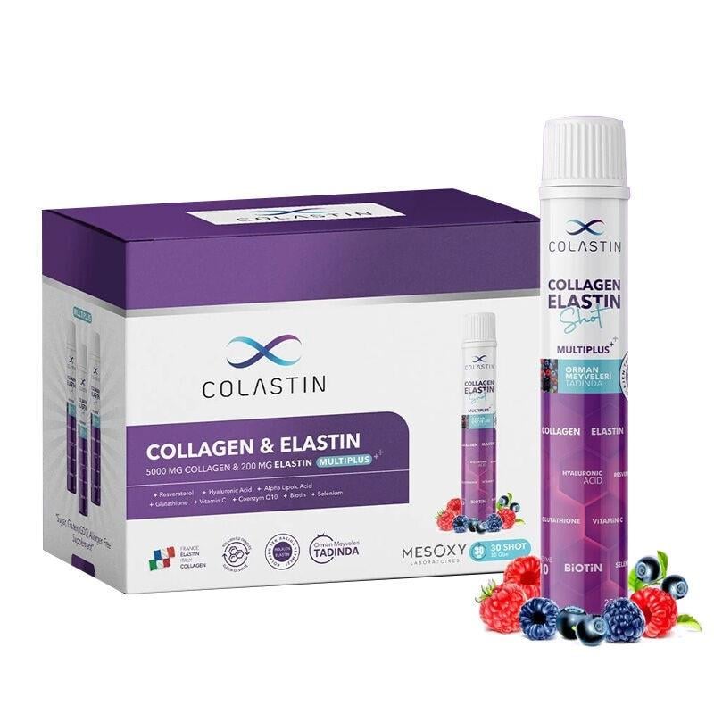 Colastin Multiplus Kolajen ve Elastin 25 ml 30 Shot