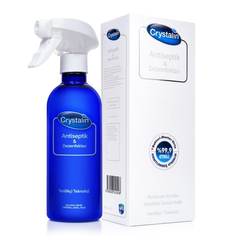 Crystalin Antiseptik & Dezenfektan 400 ml