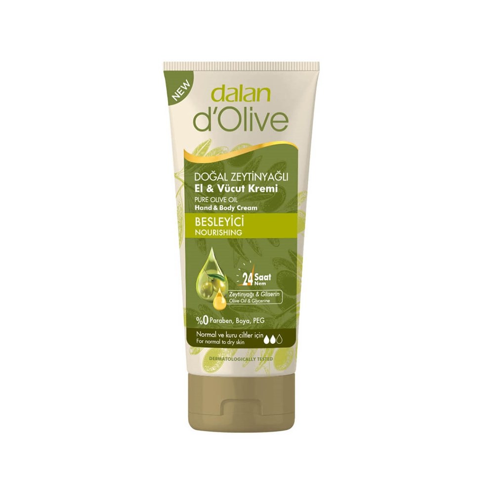 Dalan d'Olive Zeytinyağlı El - Vücut Kremi 250ml