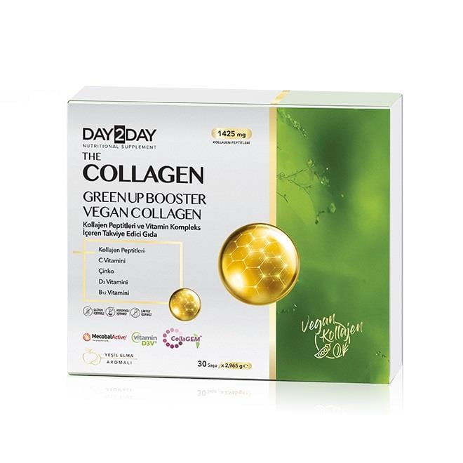 Day2Day The Collagen Green Up Booster Vegan Collagen 30 Saşe
