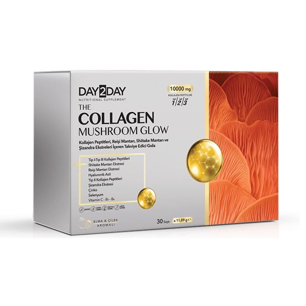 Day2Day The Collagen Mushroom Glow 30 Saşe