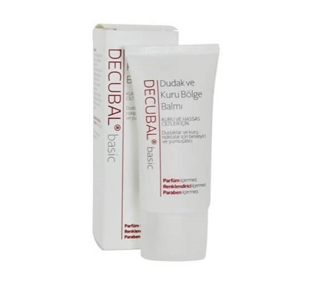 Decubal Dudak ve Kuru Bölge Balmı 30 ml