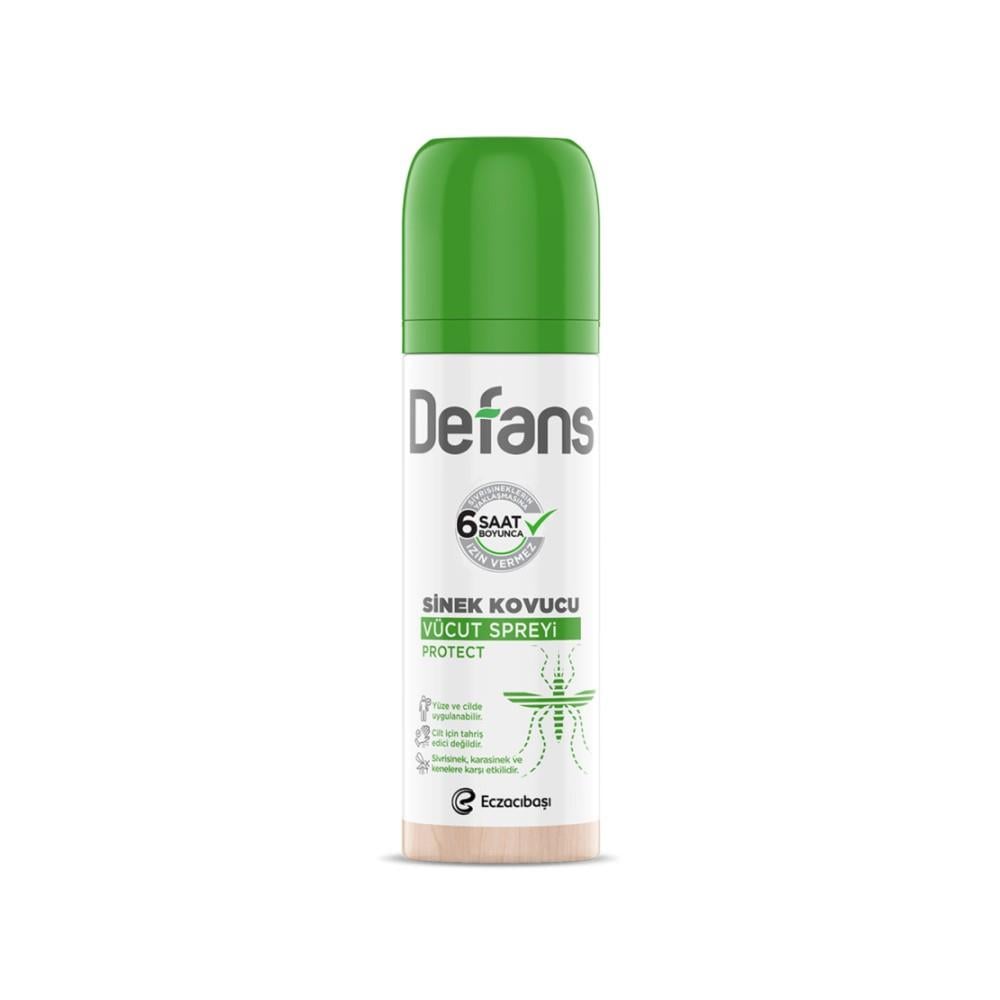 Defans Su Bazlı Sinek Kovucu Vücut Spreyi 100 ml