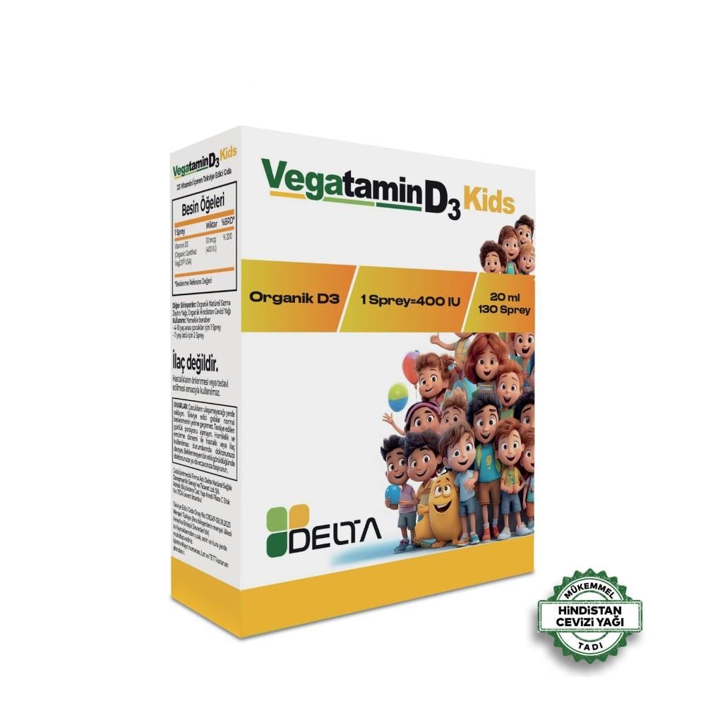 Delta Vegatamin D3 Kids 400 IU 20 ml