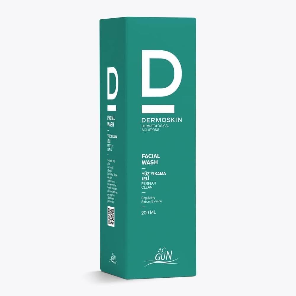 Dermoskin Acnegun Yüz Yıkama Jeli 200 ml