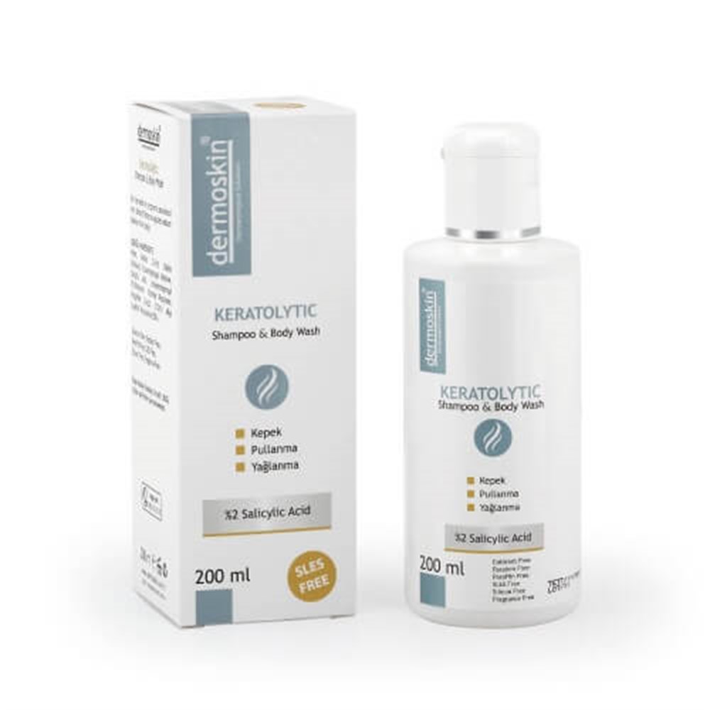 Dermoskin Keratolytic Saç ve Vücut Şampuanı 200 ml