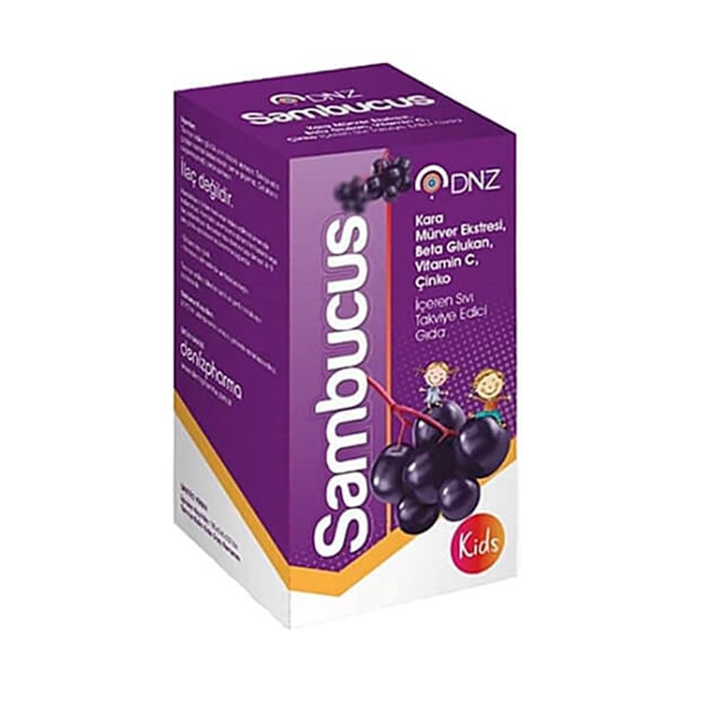 DNZ Sambucus Kara Mürver Ekstresi 125  ml