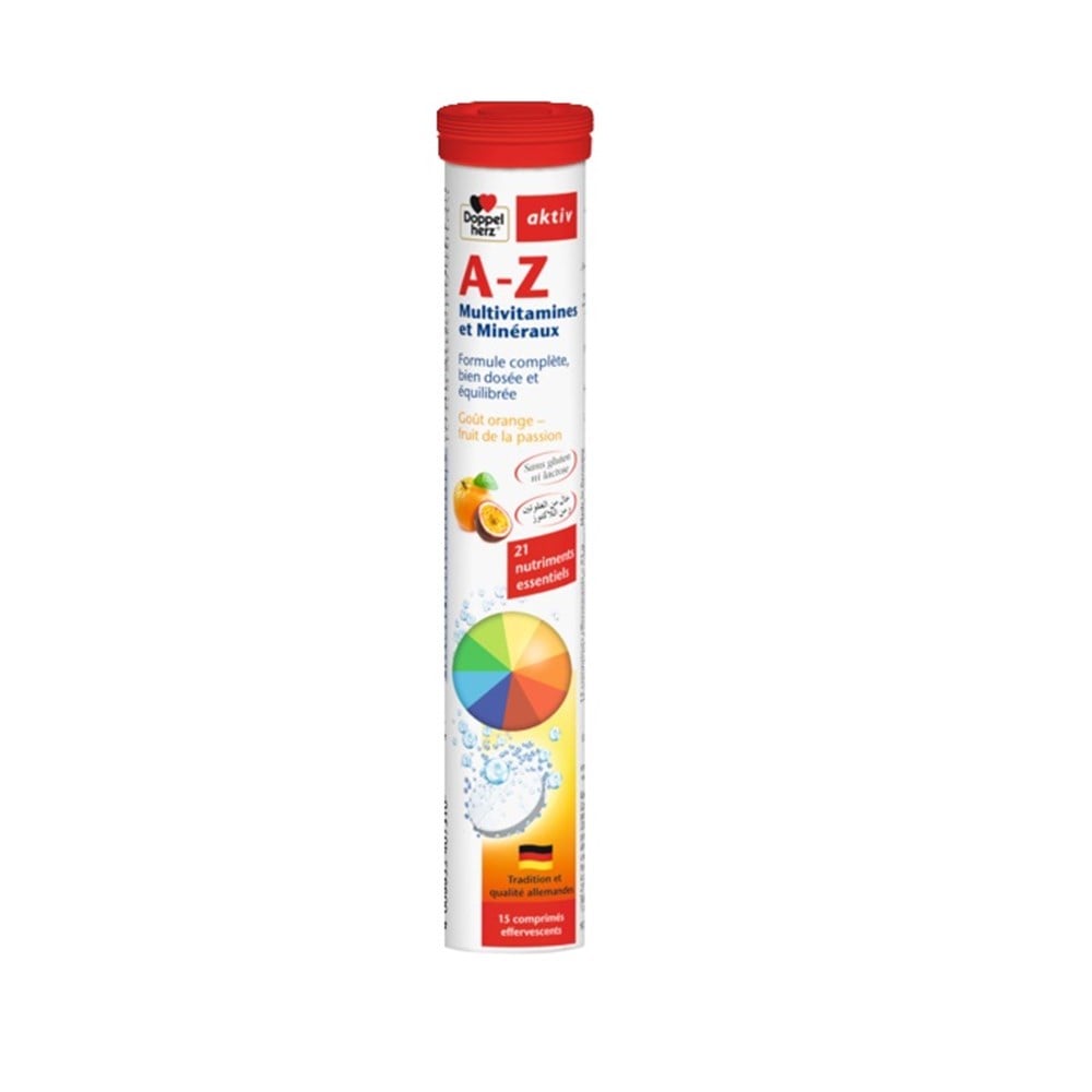 Doppelherz Aktiv A-Z Multivitamin ve Mineral 15 Efervesan Tablet