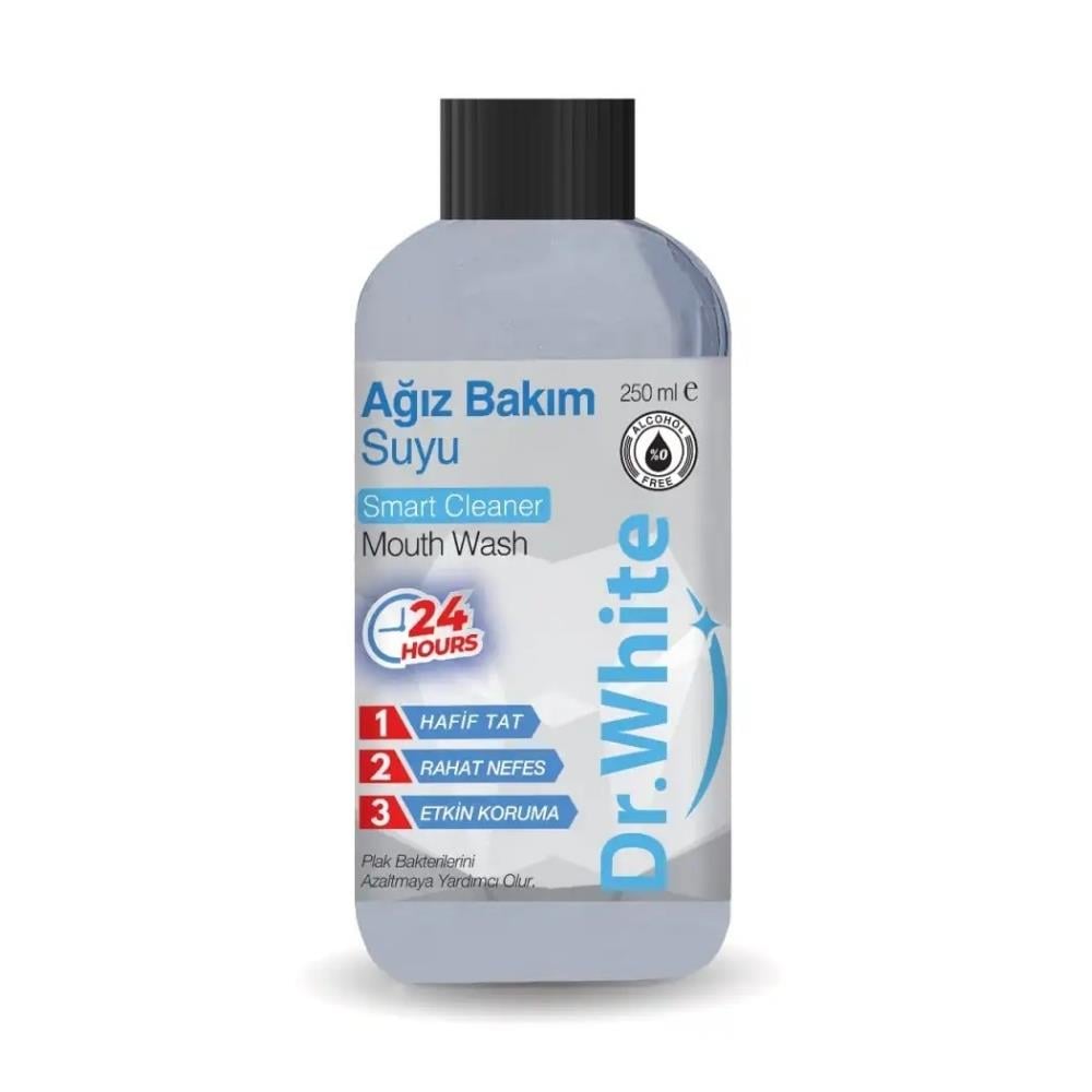 Dr. White Ağız Bakım Suyu Smart Cleaner  250 ml