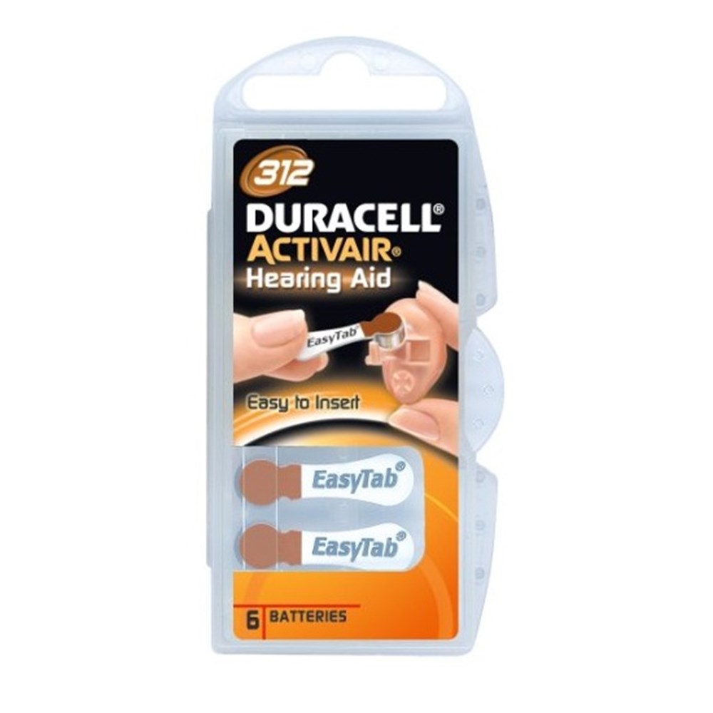 Duracell Activair İşitme Cihazı Pili No: 312
