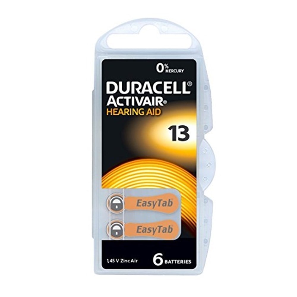 Duracell Activair İşitme Cihazı Pili No:13