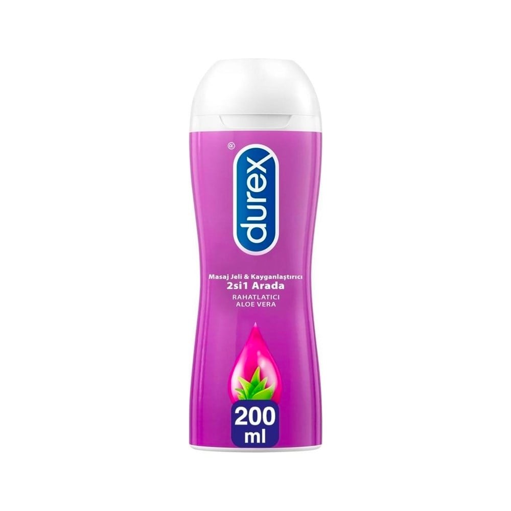 Durex Masaj Jeli 2'si 1 Arada Aloe Vera 200 ml