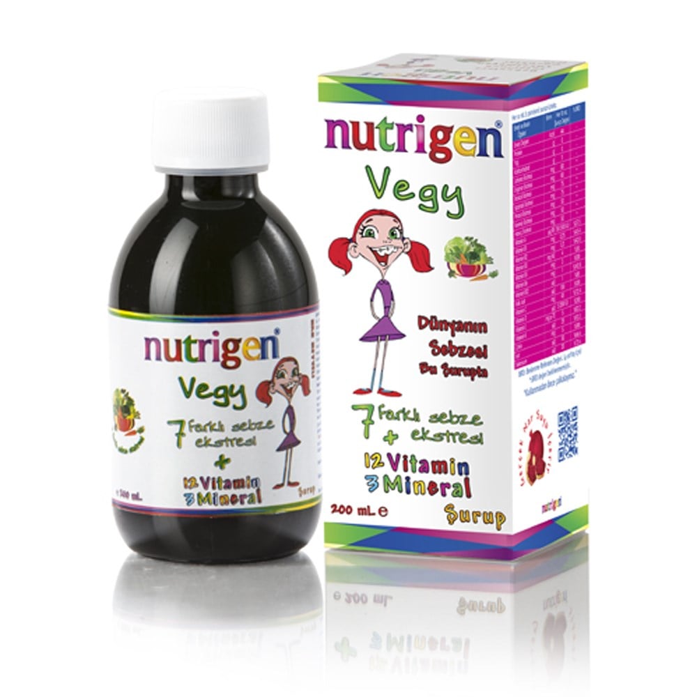 Nutrigen Vegy Şurup 200 ml