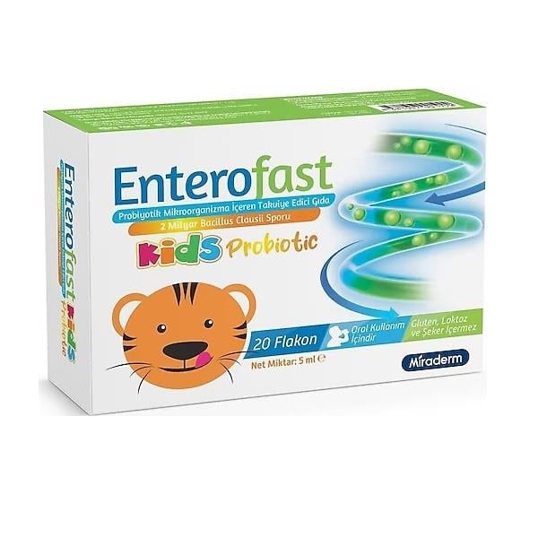 Enterofast Kids Probiotic 20 Flakon