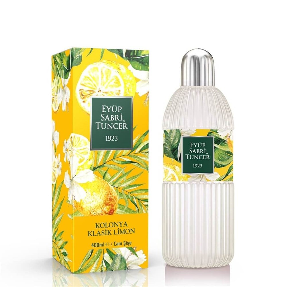 Eyüp Sabri Tuncerl Limon Kolonyası Cam Şişe 400 ml