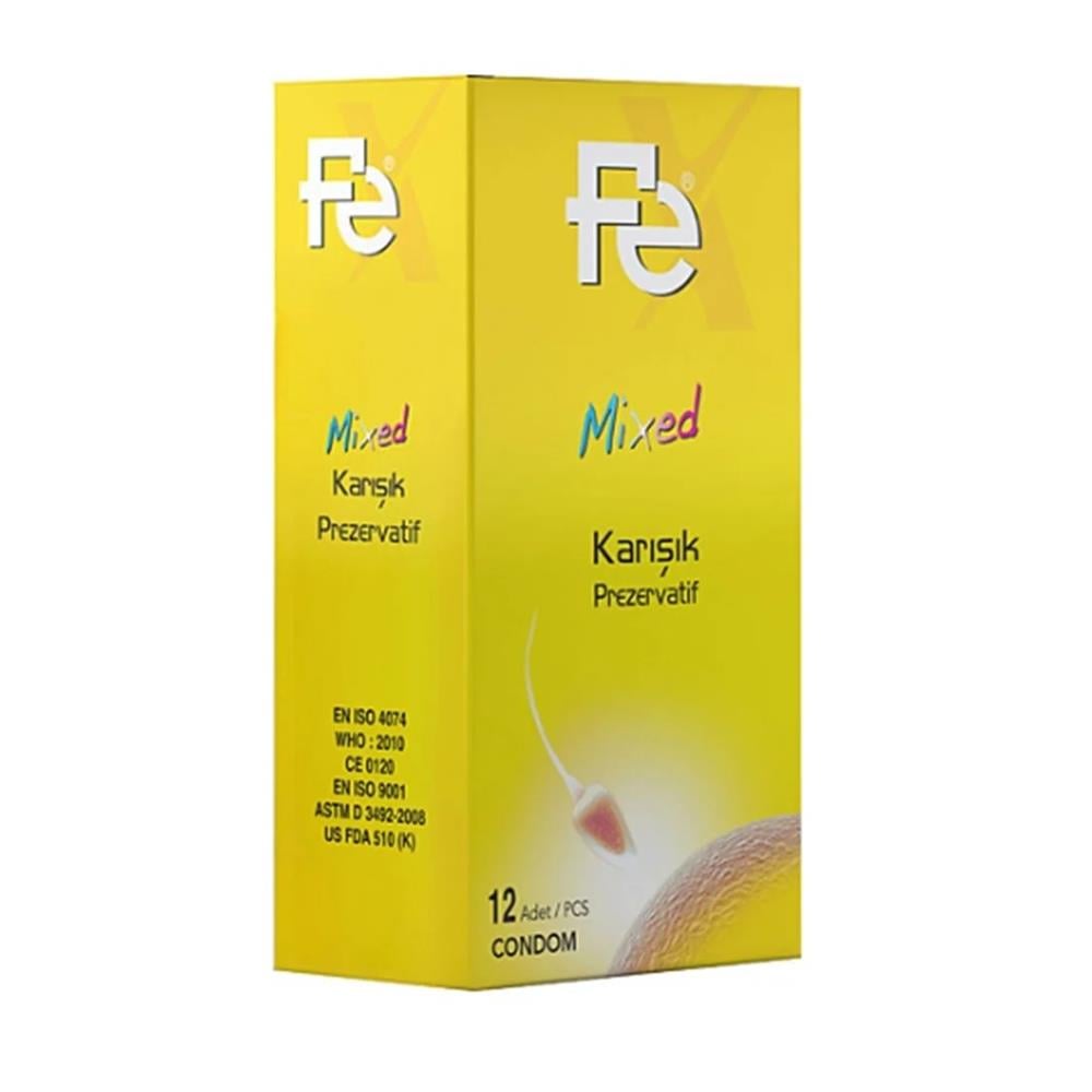Fe Mixed Karışık Prezervatif 12'li