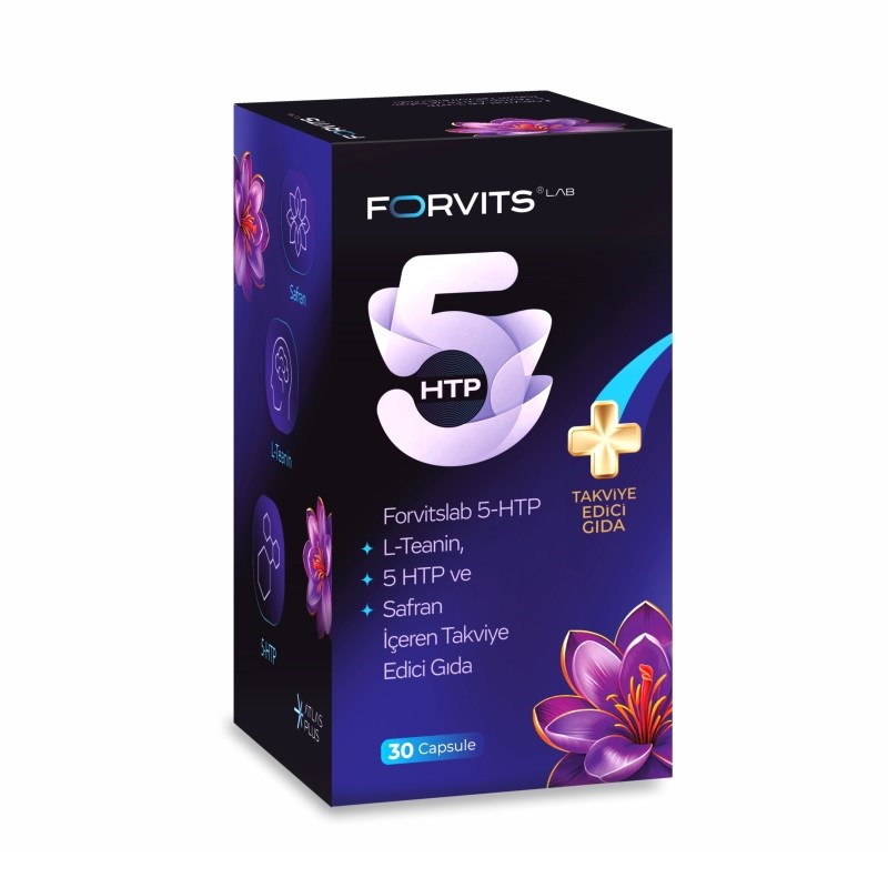 Forvits Lab 5-HTP ve Safran 30 Kapsül