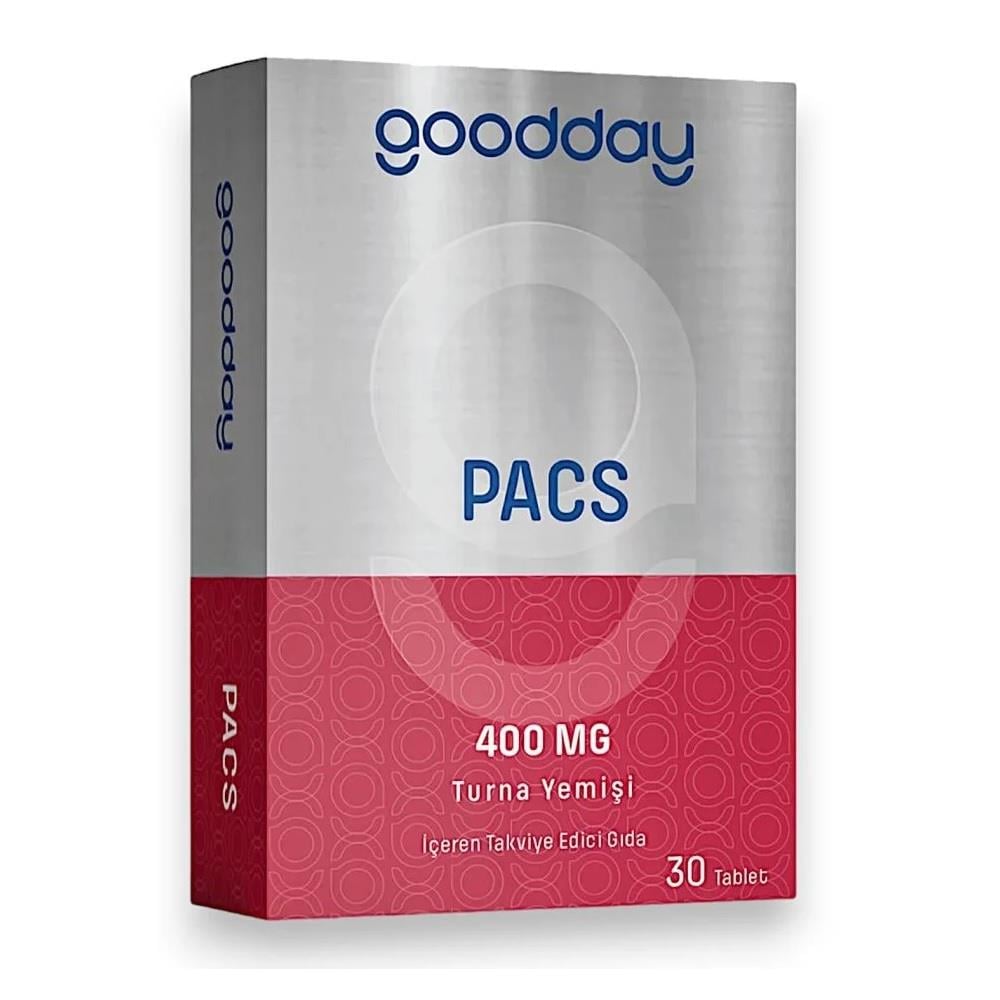 Goodday PACS Cranberry Ekstresi 400 mg 30 Tablet