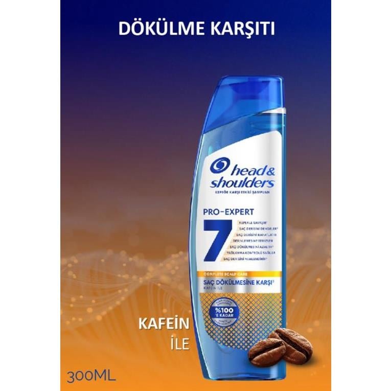 Head & Shoulders Pro-Expert 7 Kafein İle Dökülme Karşıtı Şampuan 300 ml