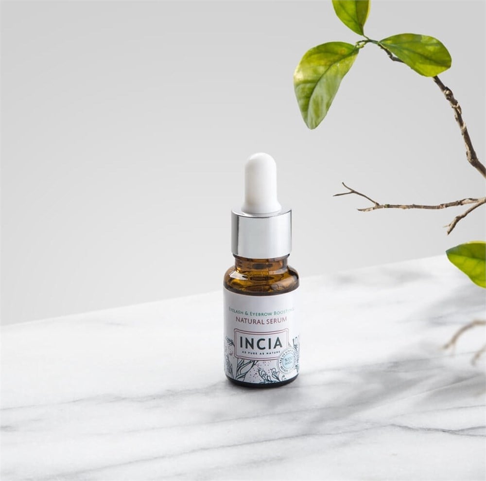 İncia Kaş ve Kirpik Güçlendirici Doğal Serum 10 ml