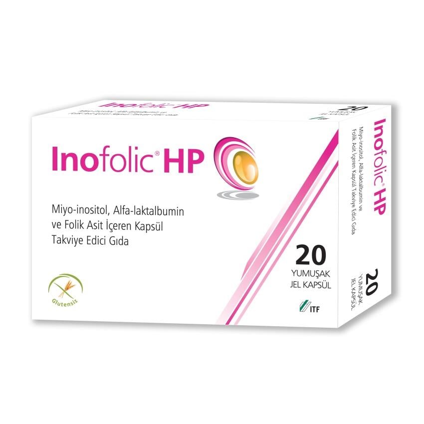 İnofolic HP 20 Kapsül