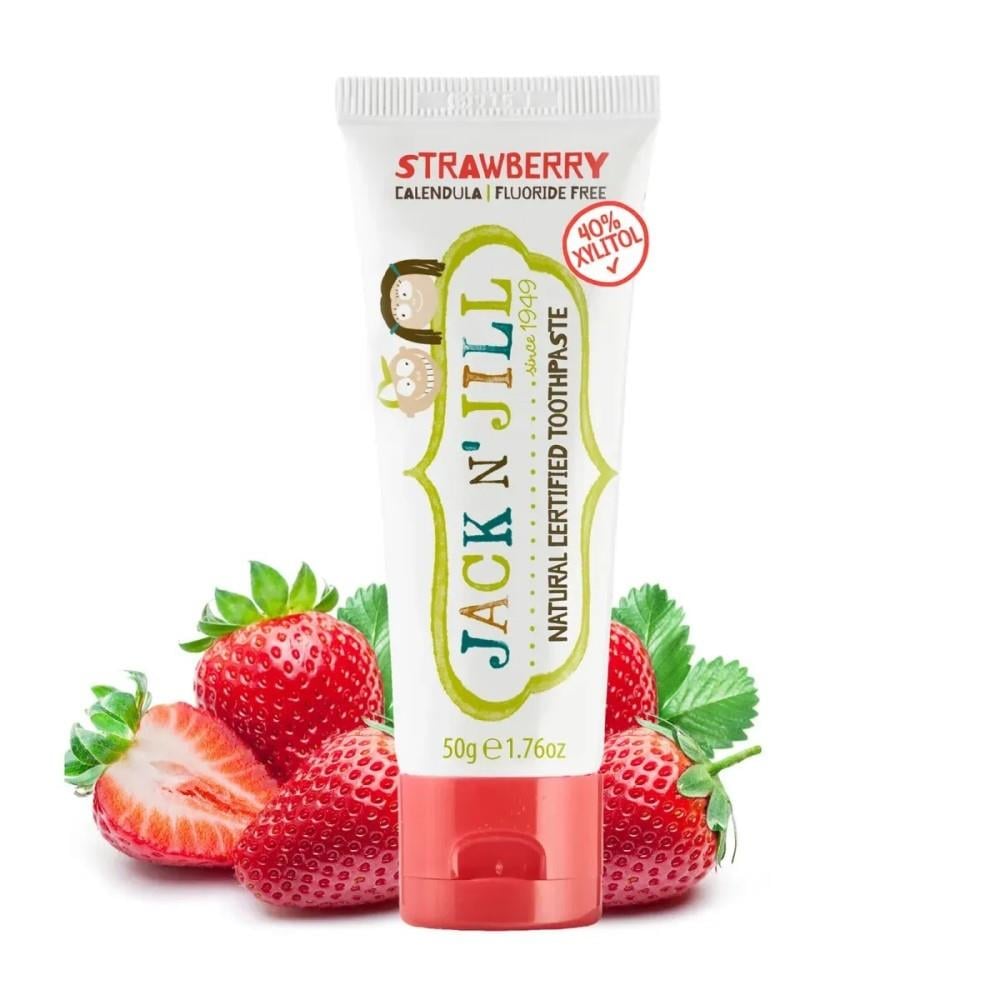 Jack N'Jill Doğal Diş Macunu Çilek 50g