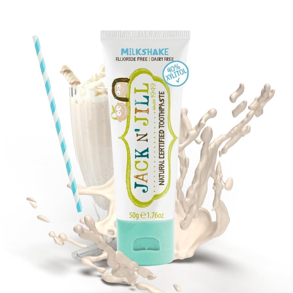 Jack N'Jill Doğal Diş Macunu Milkshake 50g