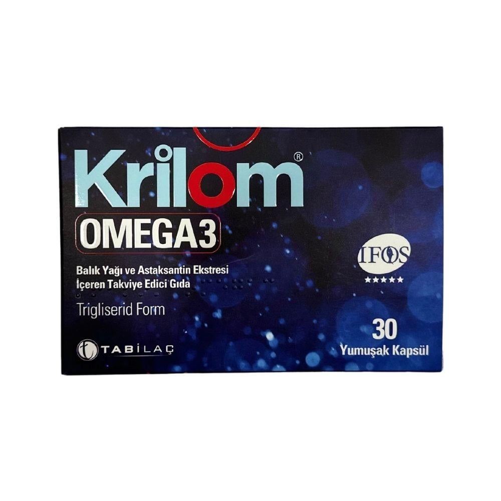 Krilom Omega-3 30 Yumuşak Kapsül