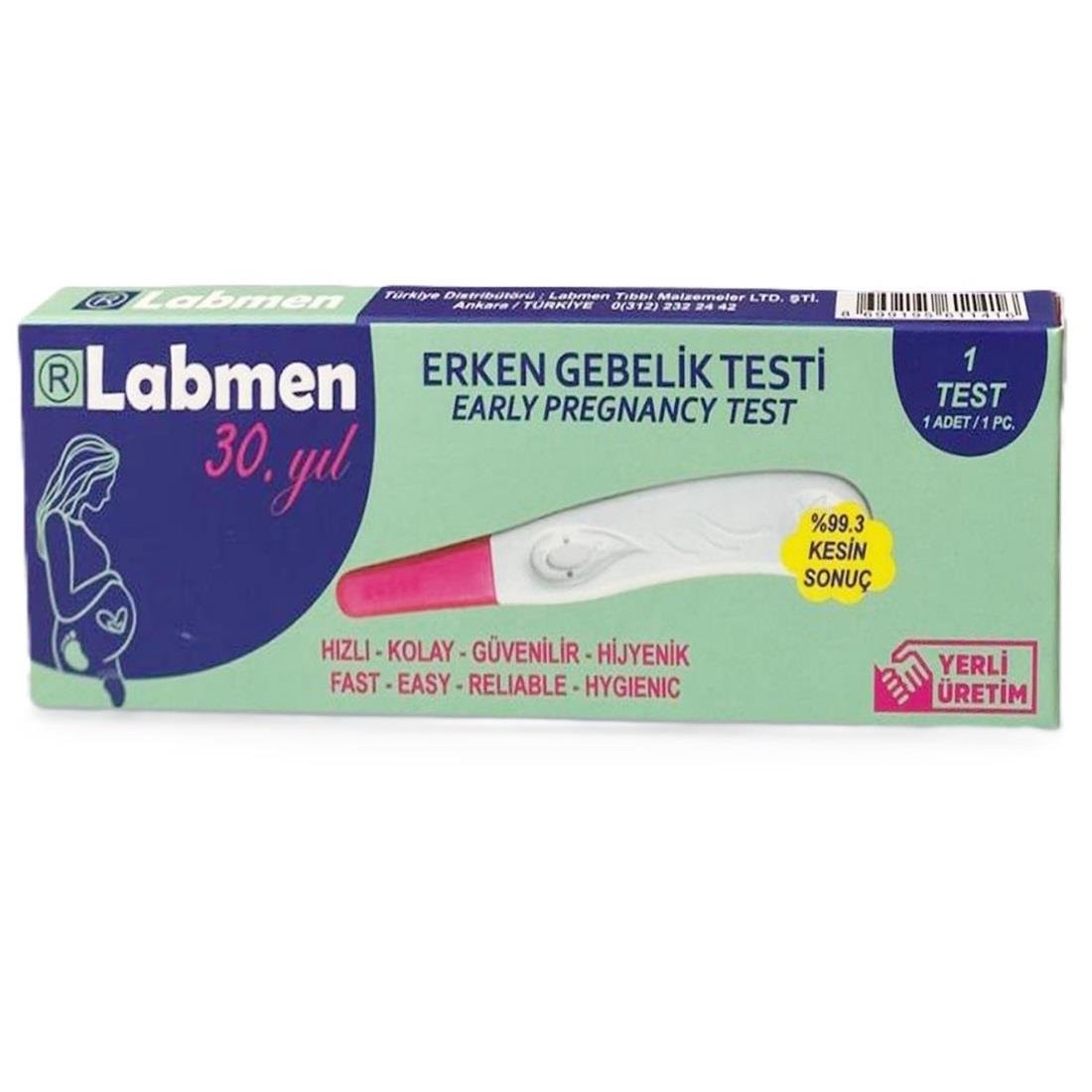 Labmen Erken Gebelik Testi