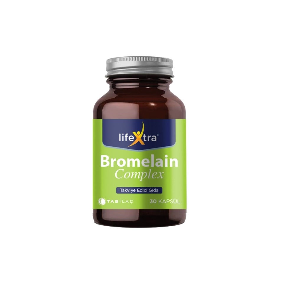 LifeXtra Bromelain Complex 30 Kapsül