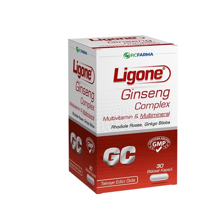 Ligone Ginseng Complex 30 Bitkisel Kapsül