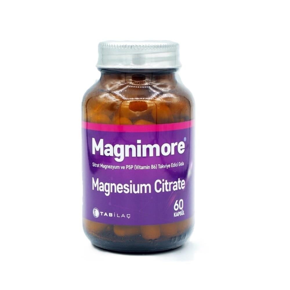 Magnimore Magnesium Citrate P5P 60 Kapsül