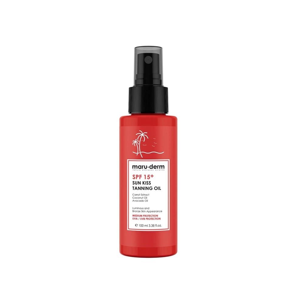 Maruderm SPF 15+ Sun Kiss Bronzlaştırıcı Yağ 100 ml