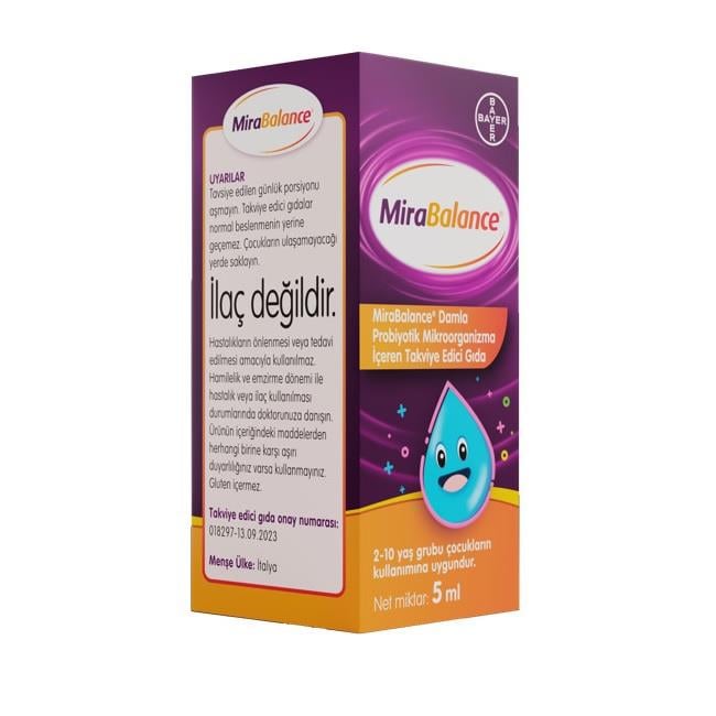 MiraBalance Probiyotik Damla 5 ml