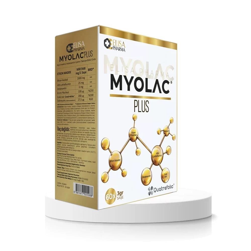 Myolac Plus 60 Saşe