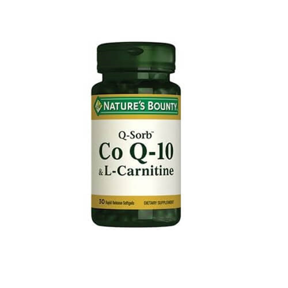 Nature's Bounty CoQ-10 & L-Carnitine 30 Yumuşak Kapsül