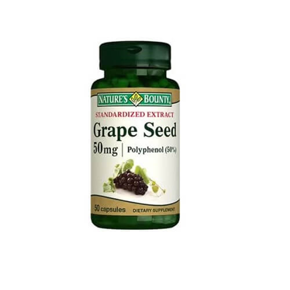 Nature's Bounty Grape Seed 50 mg 50 Kapsül
