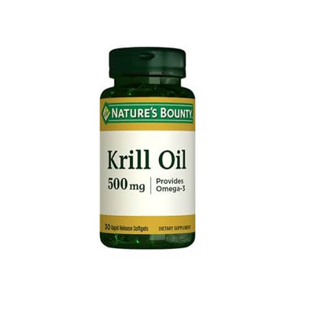 Nature's Bounty Krill Oil 500 mg 30 Yumuşak Kapsül