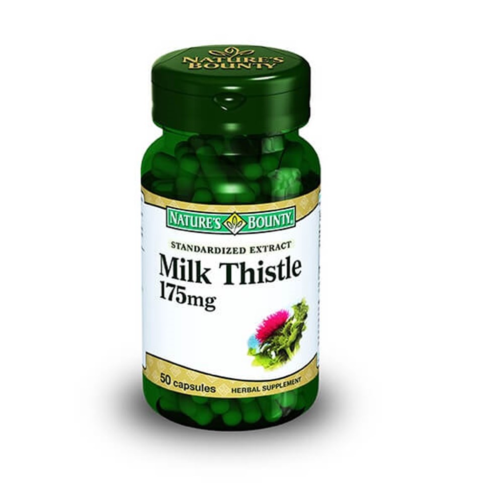Nature's Bounty Milk Thistle 175 mg 50 Kapsül