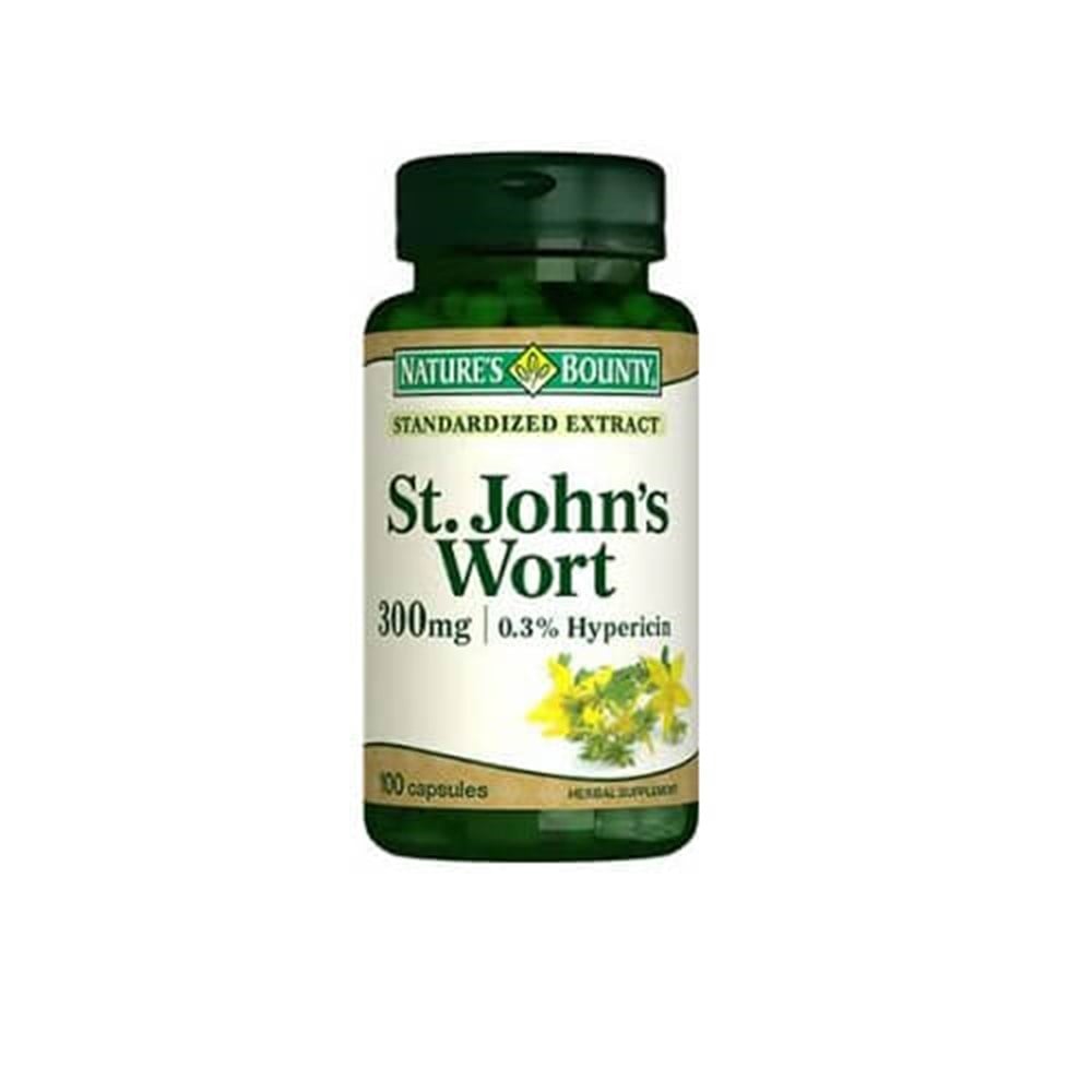 Nature's Bounty St. John's Wort 300mg 100 Kapsül