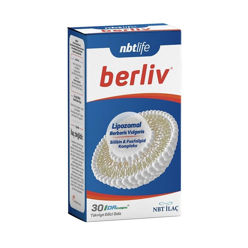 NBTLife Berliv Lipozamal Berberin 30 Kapsül