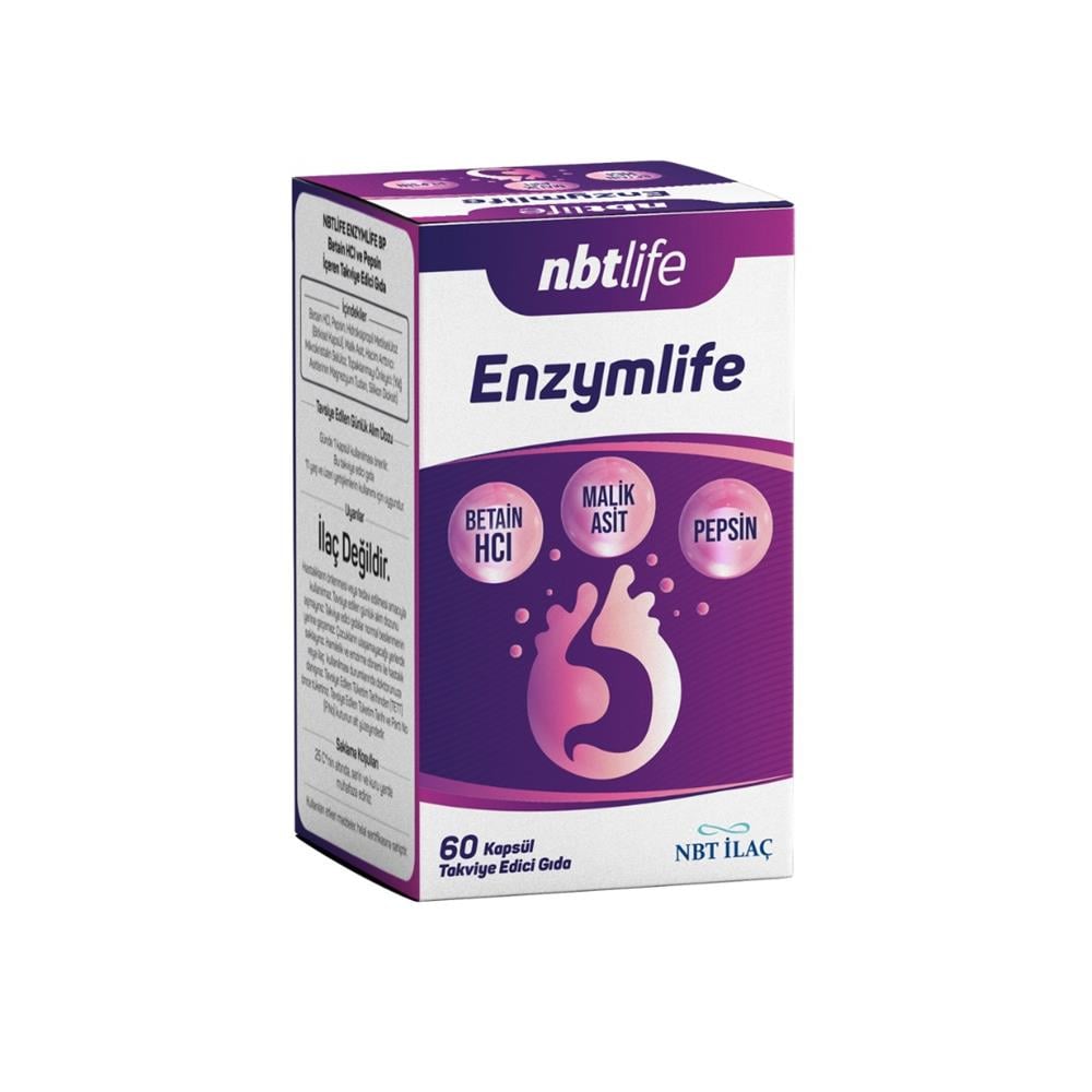 NBTLife Enzymlife 60 Kapsül