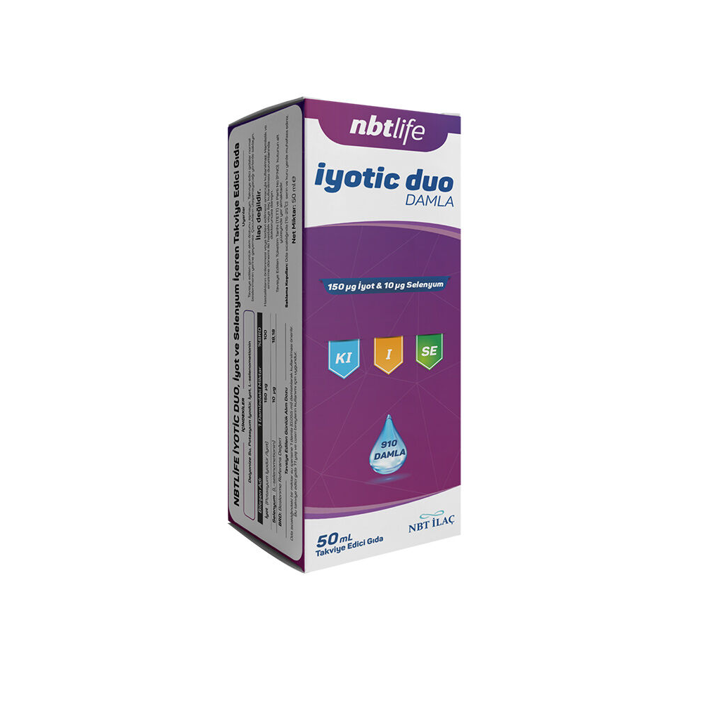 NBTLife İyotic Duo Damla 50 ml
