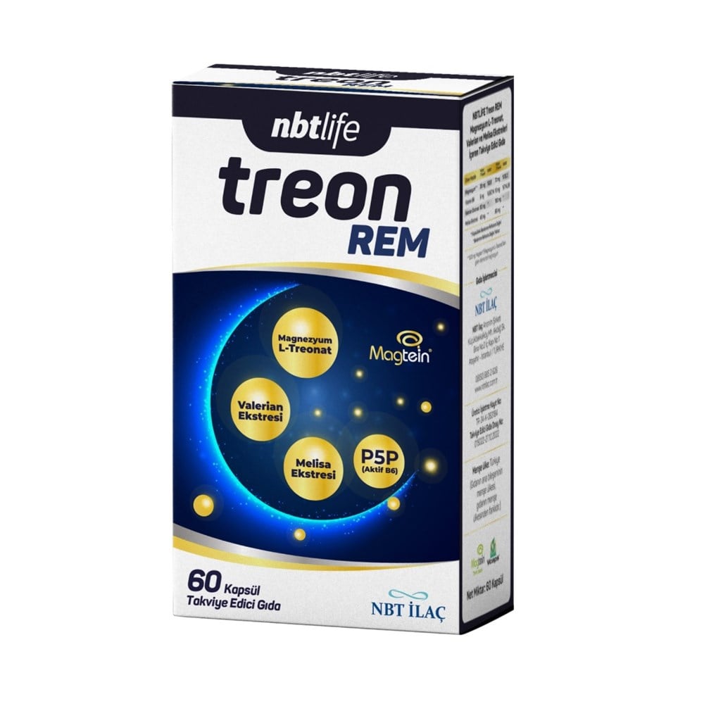 NBTLife Treon REM 60 Kapsül