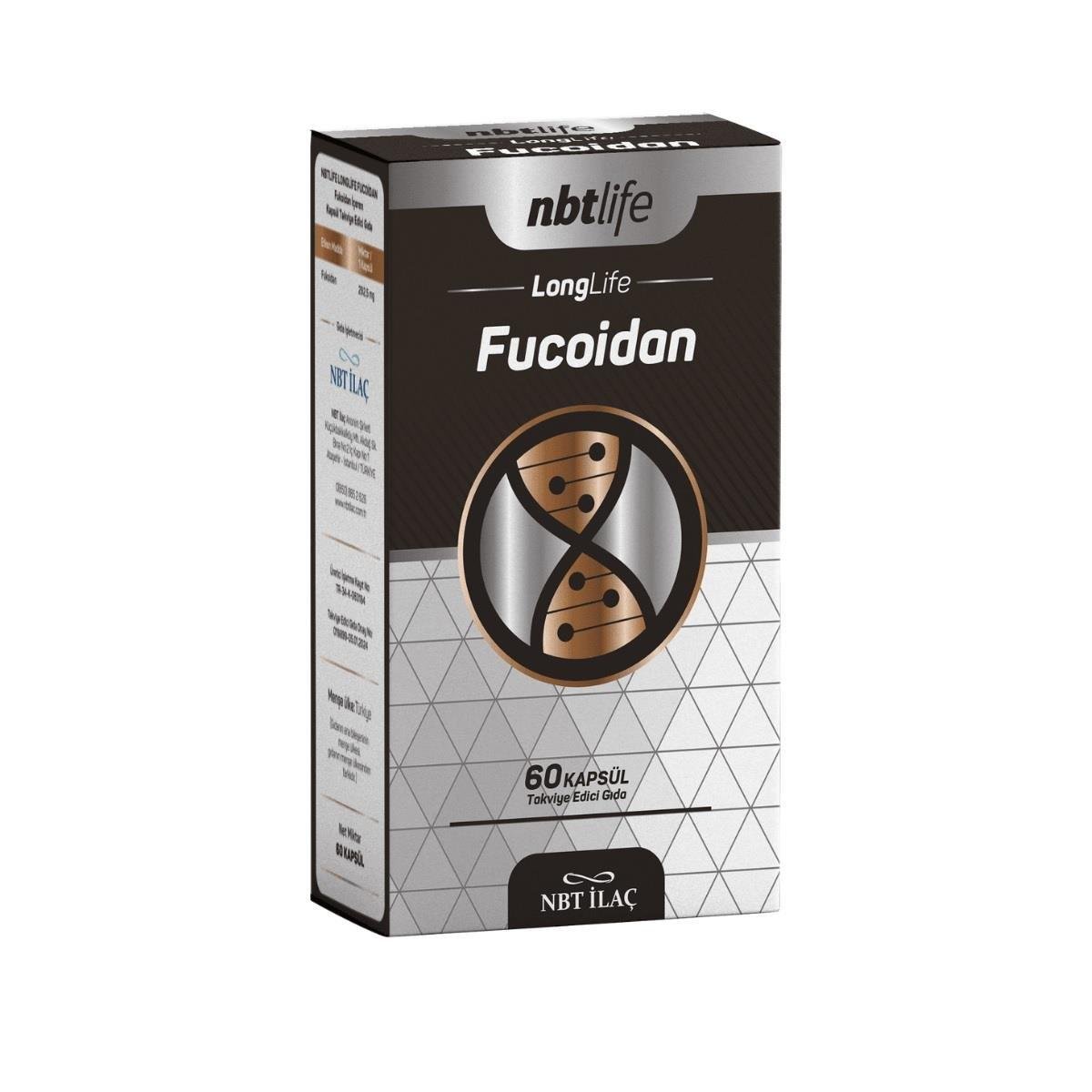 NBTLlife Longlife Fucoidan 60 Kapsül