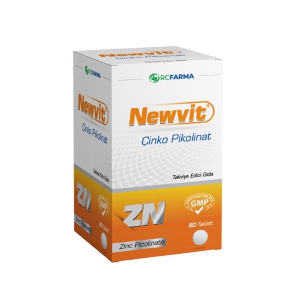 Newvit Çinko Pikolinat 60 Tablet