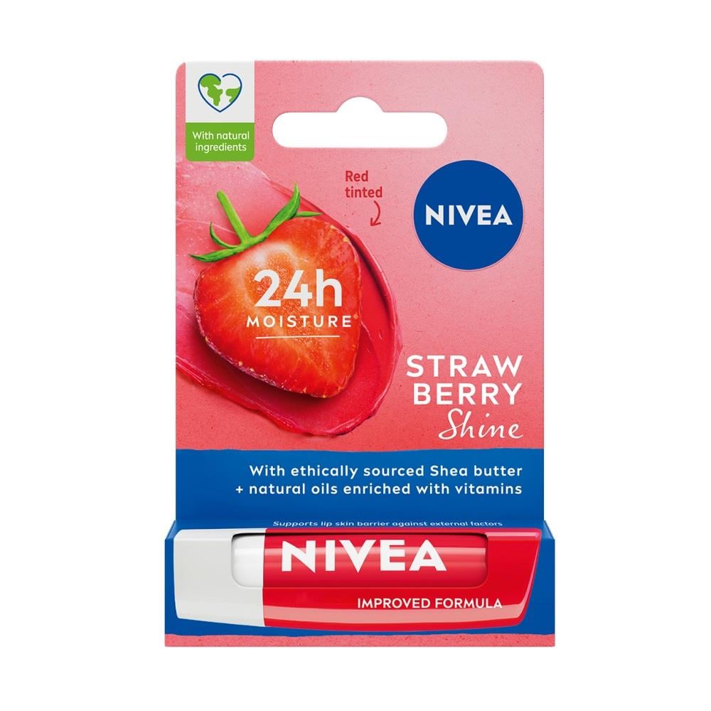 Nivea Lip Stick Çilek 24 Saat Nem